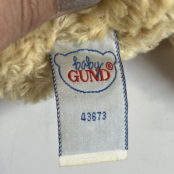 Teddy‎ Bears Lot of 2. One Baby Gund 2002  #43673 & One Ty Classic"Walnut" SOFT - Picture 9 of 11